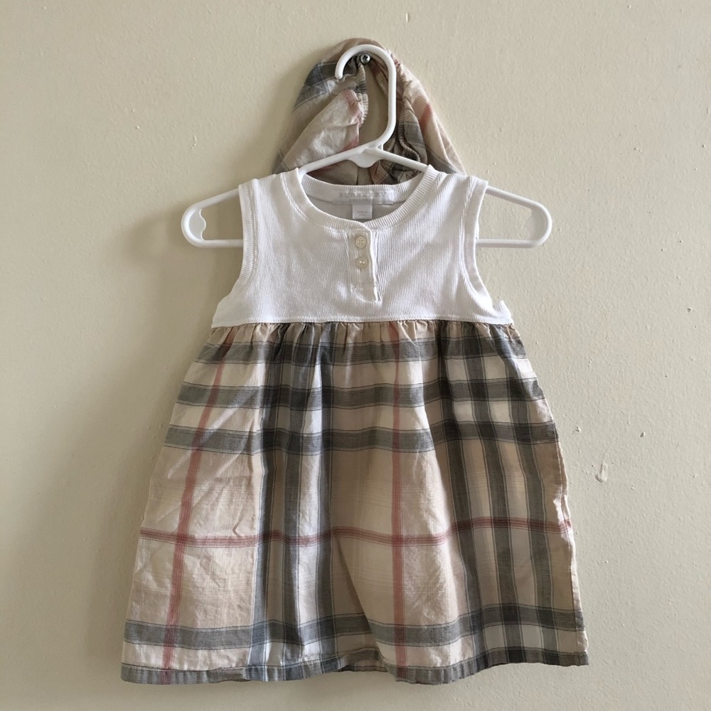 burberry baby dress 12months